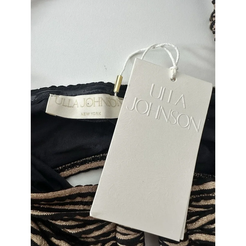 New ULLA Johnson Zahara Bikini Set Swimsuit Women's Large Beach MSRP $470